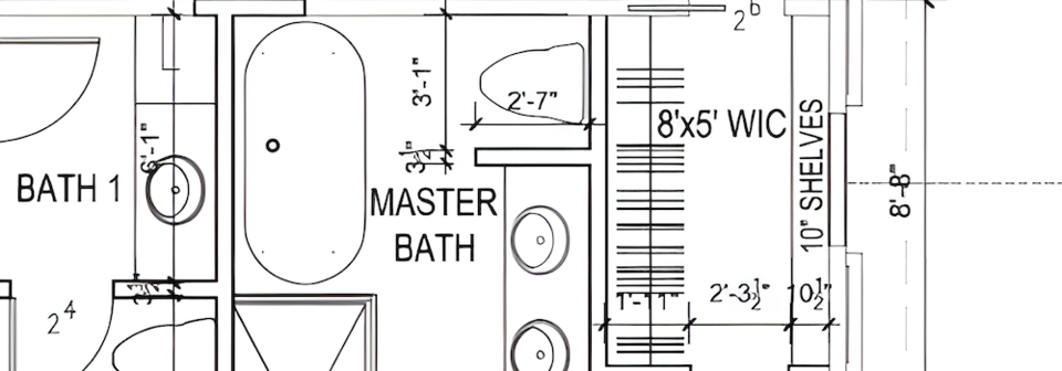 Fresh, Neutral & Comfortable Bathroom Design-Elizabeth Ann Ennis Before Photo