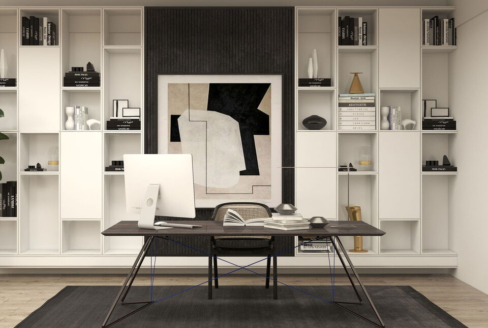 Modern Contemporary Home Office Interior Designer 