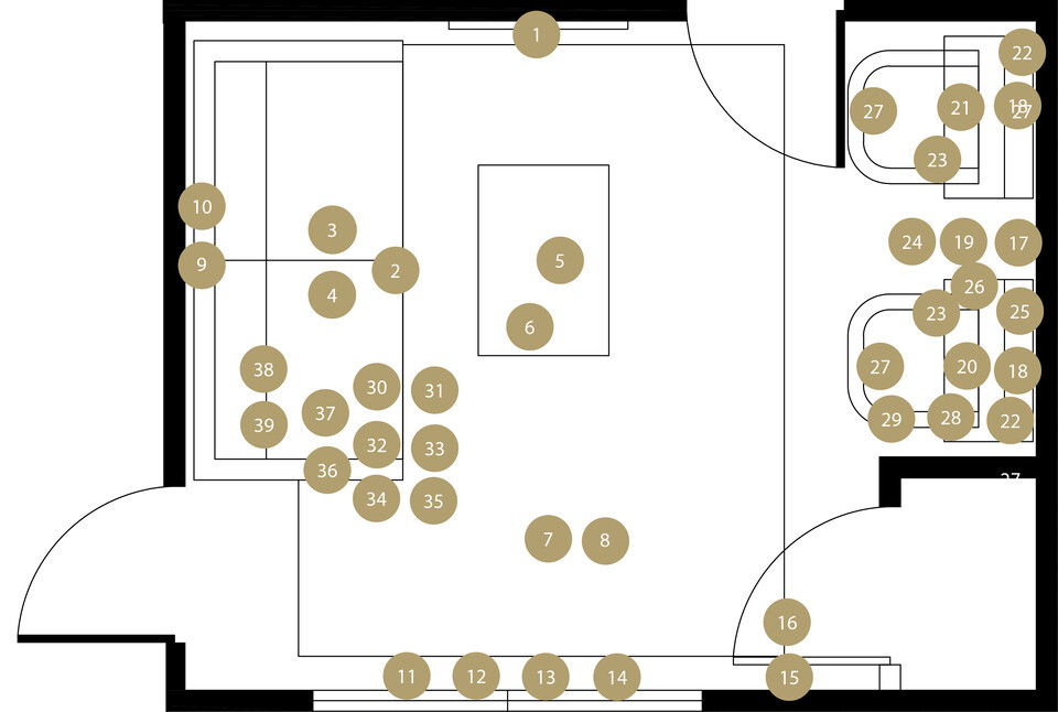 Online Designer Bedroom Floorplan