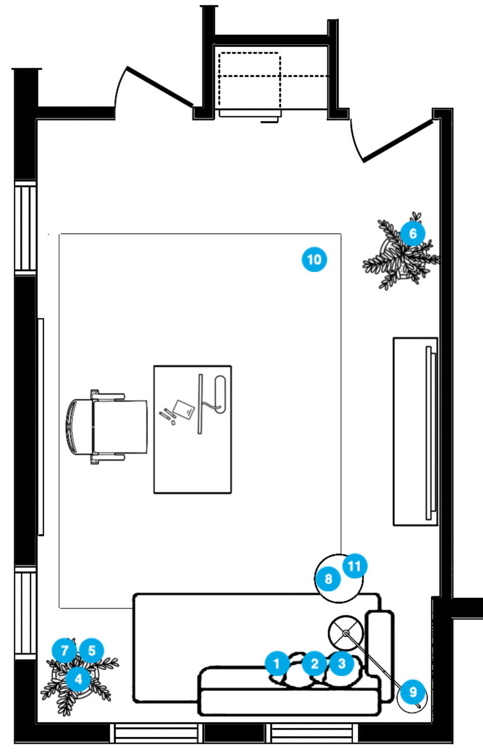 Online Designer Home/Small Office Floorplan