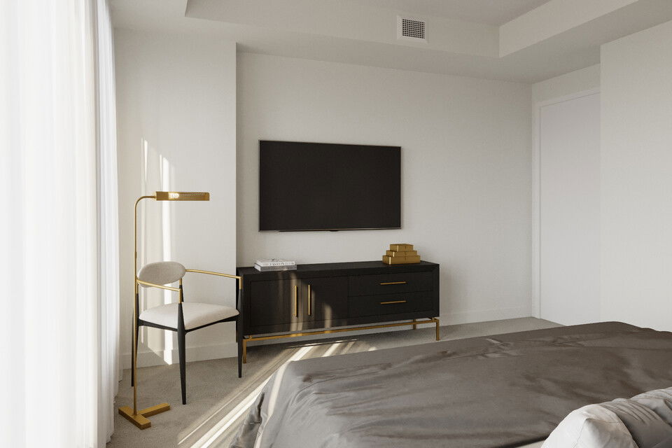 Online Designer Bedroom 3D Model 3