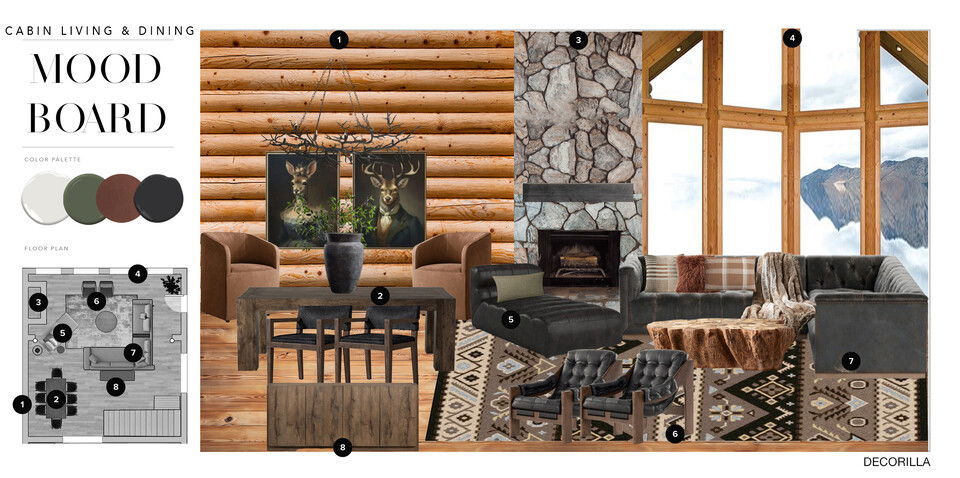 Vintage & Rustic House Renovation  Erika F. Moodboard 1 thumb