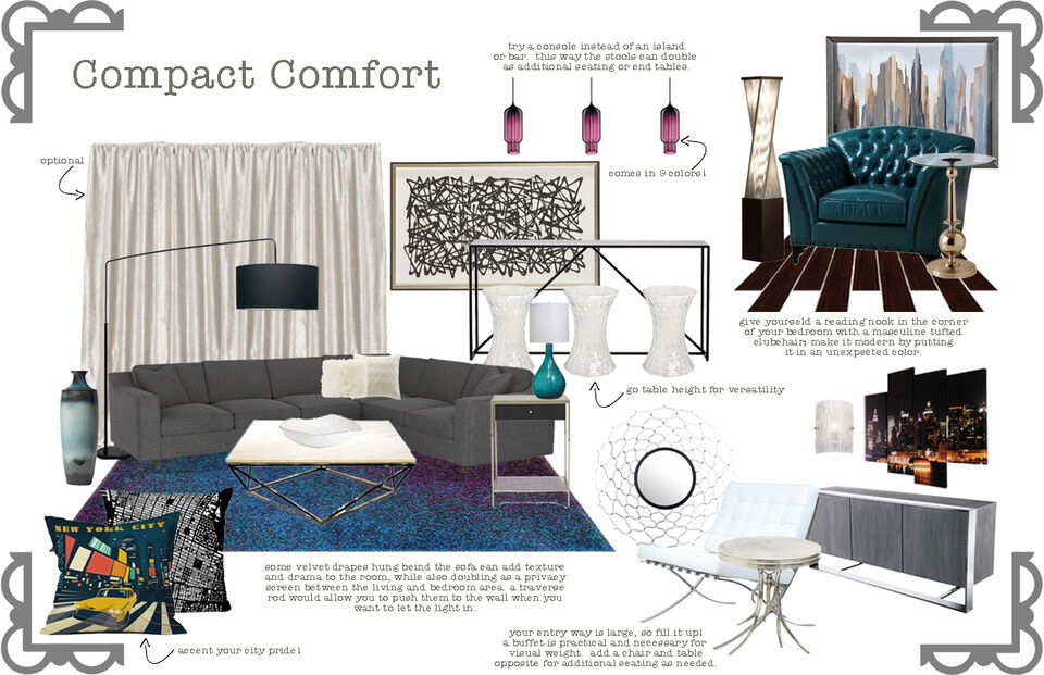 Manhattan Studio Apartment Michelle C Moodboard 1 thumb