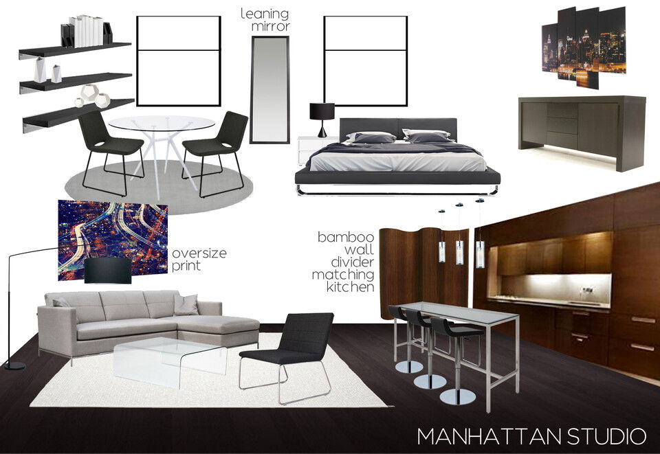 Manhattan Studio Apartment Joyce T. Moodboard 7 thumb