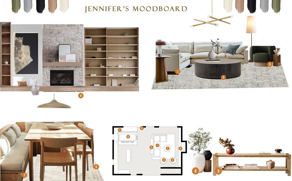 Bright & Cozy Transitional Home Renovation Nada M. Moodboard 2 thumb