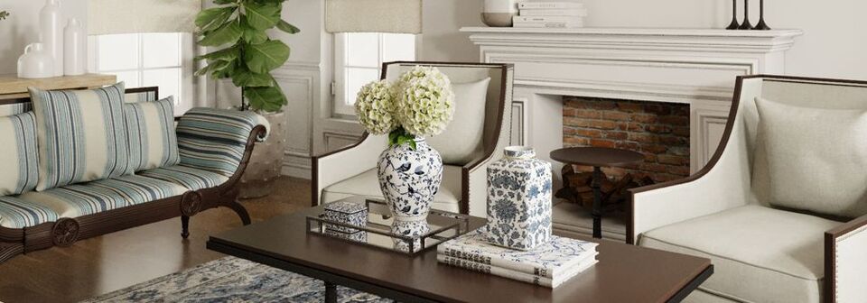 Elegant & Timeless Traditional Living Room