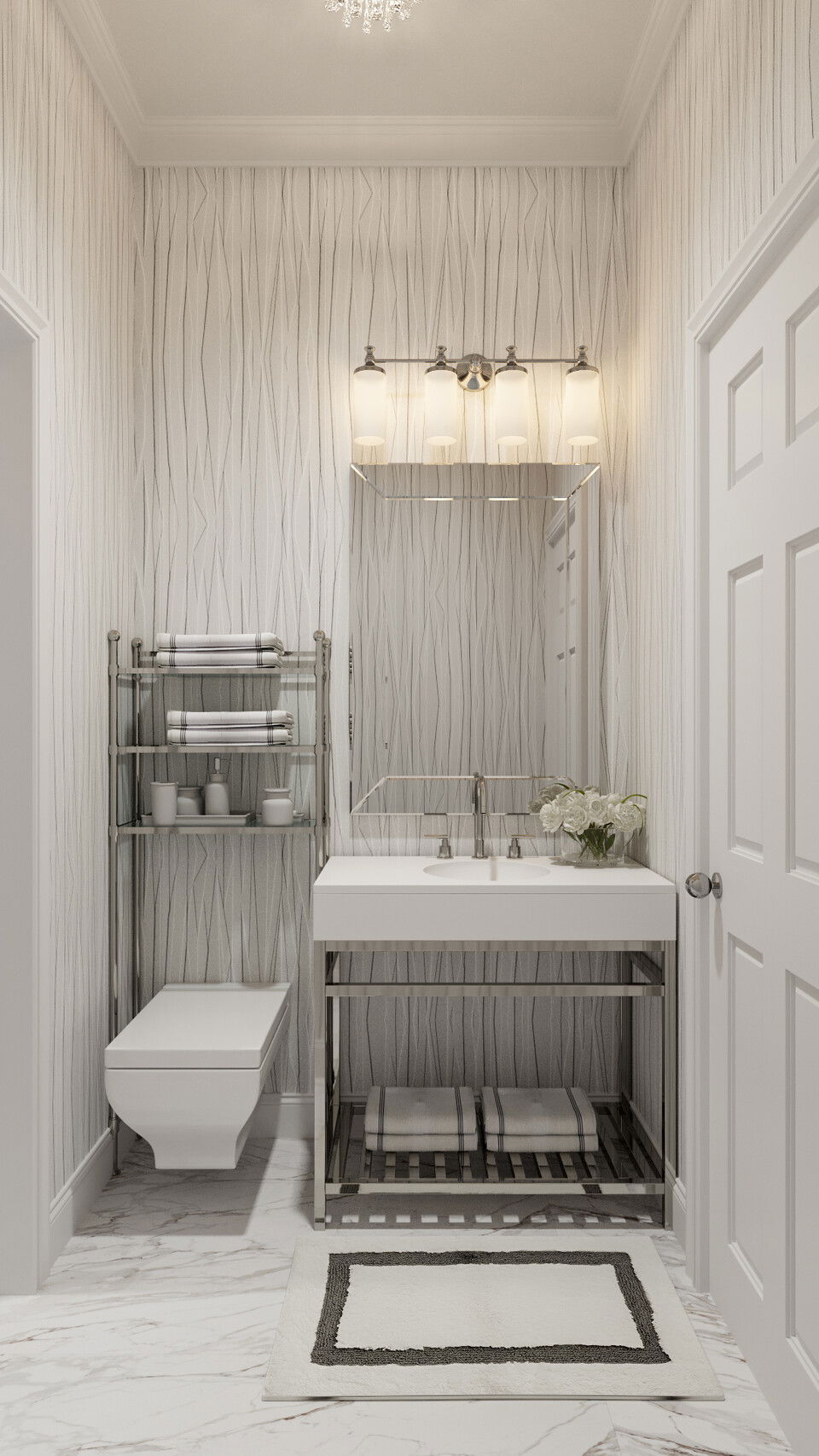 Masculine Bathroom Remodel