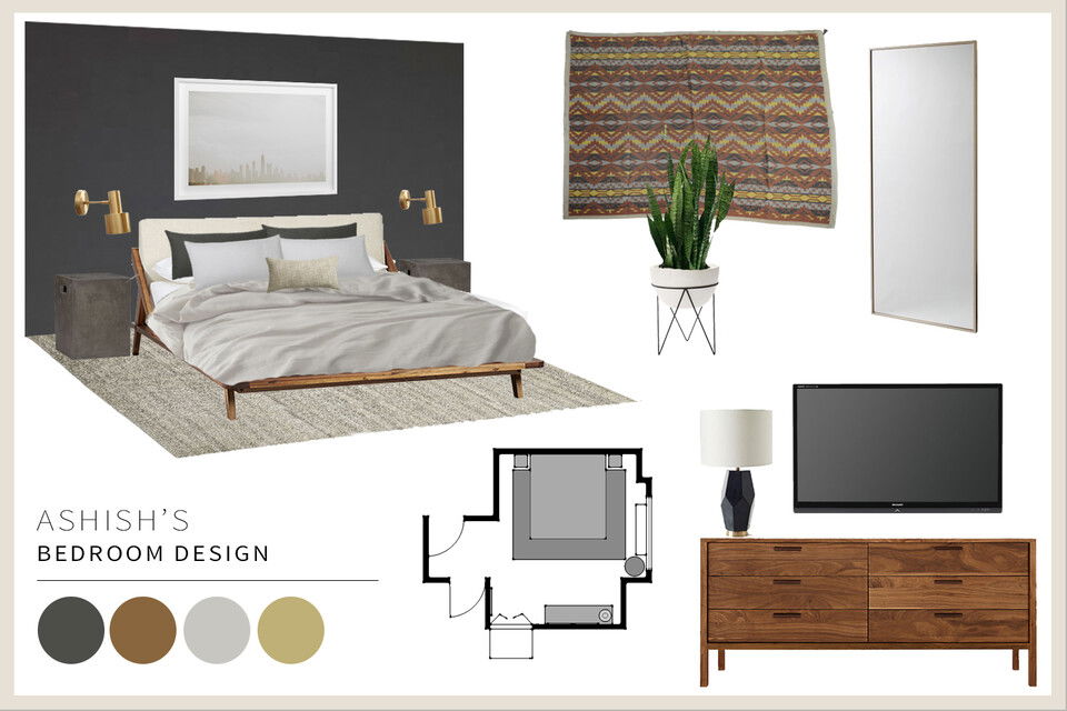 Natural Master Bedroom Anna S. Moodboard 1 thumb