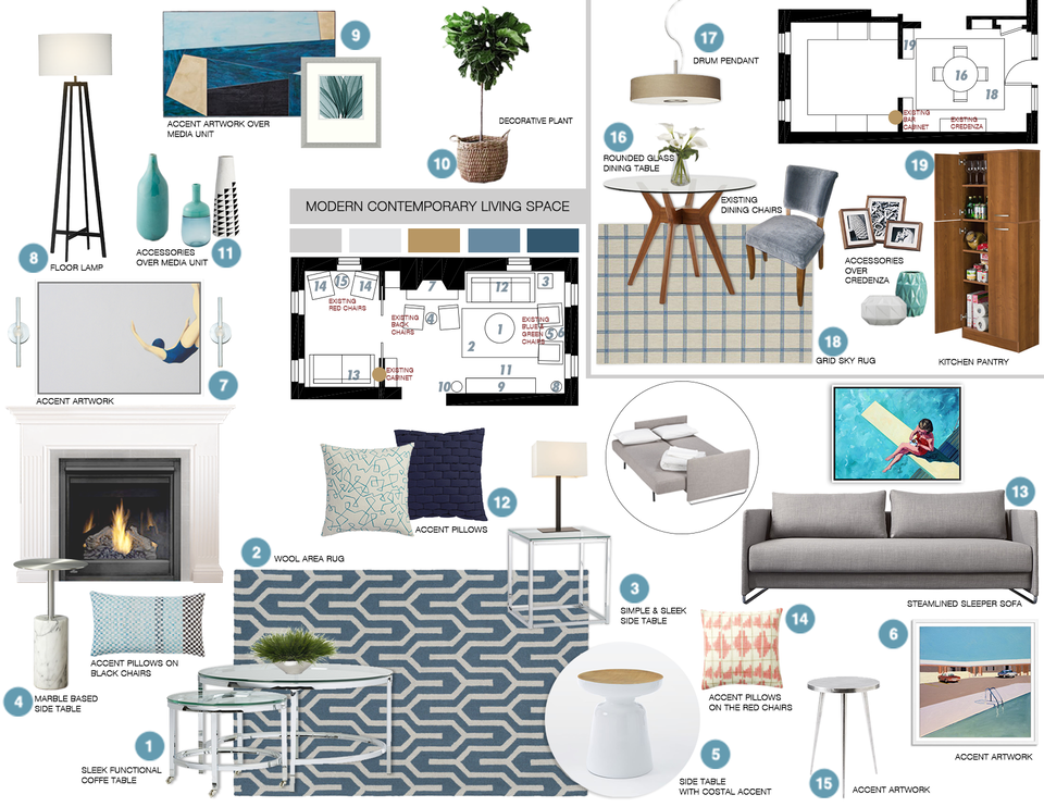 New Modern and Relaxing Home Picharat A.  Moodboard 1 thumb