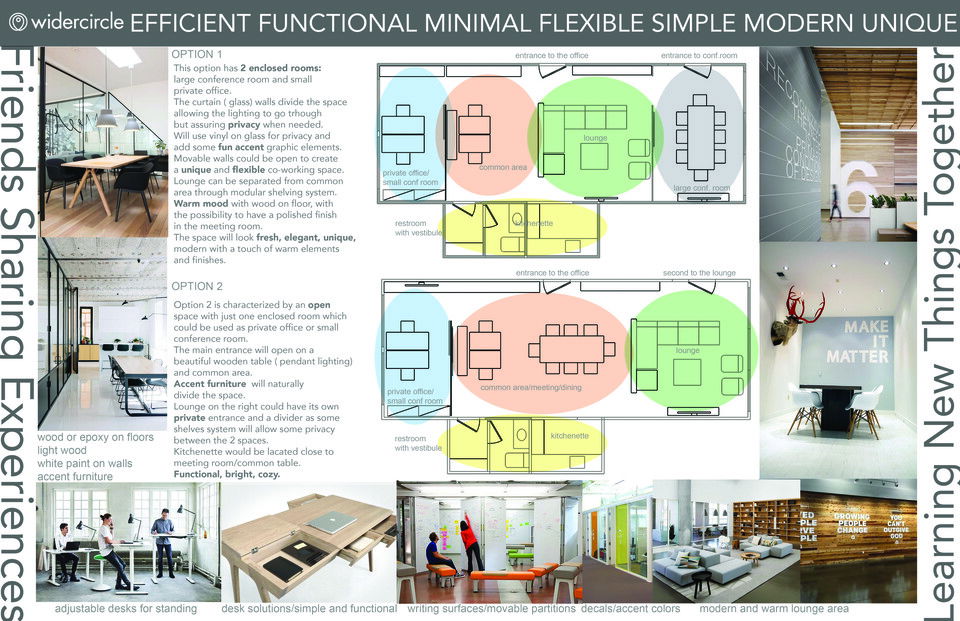 Renovación de Oficina Fresca  Serena Z.  Moodboard 1 miniatura