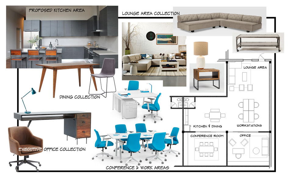 Oficina de negocios moderna y masculina Aldrin C. Moodboard 2 thumb