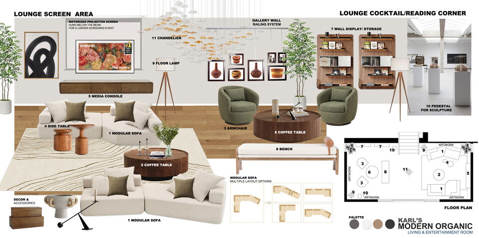 Diseño de hogar elegante y sofisticado Ibrahim H. Tablero de inspiración 2 miniatura