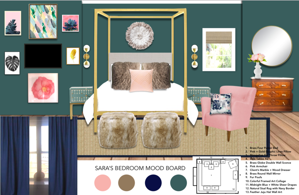 Ideas de diseño interior de dormitorio en línea