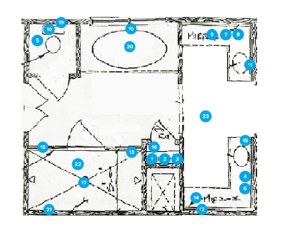 Online Designer Bedroom Floorplan