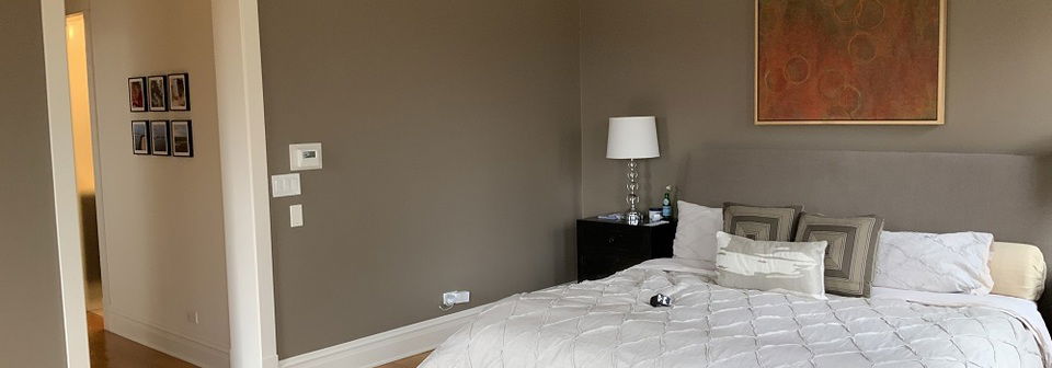 Modern Master Bedroom Interior Design- Before Photo