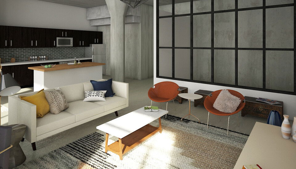 Online Designer Living Room 3D Model 5