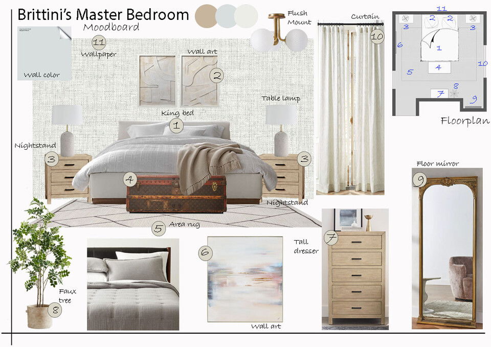 Ideas de diseño interior de dormitorio en línea