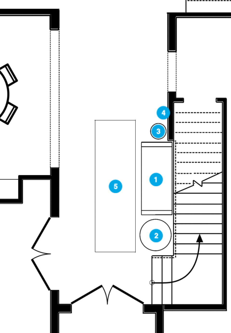 Online Designer Hallway/Entry Floorplan