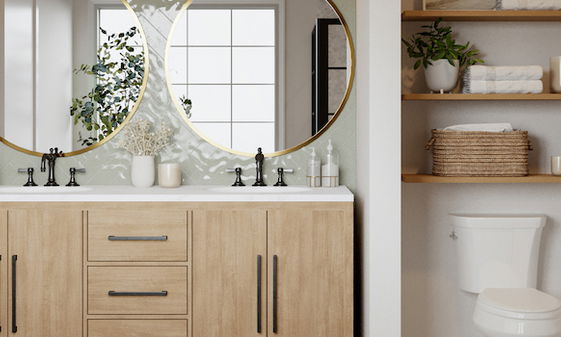 Modern Farmhouse Bathroom