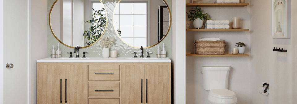 Modern Farmhouse Bathroom