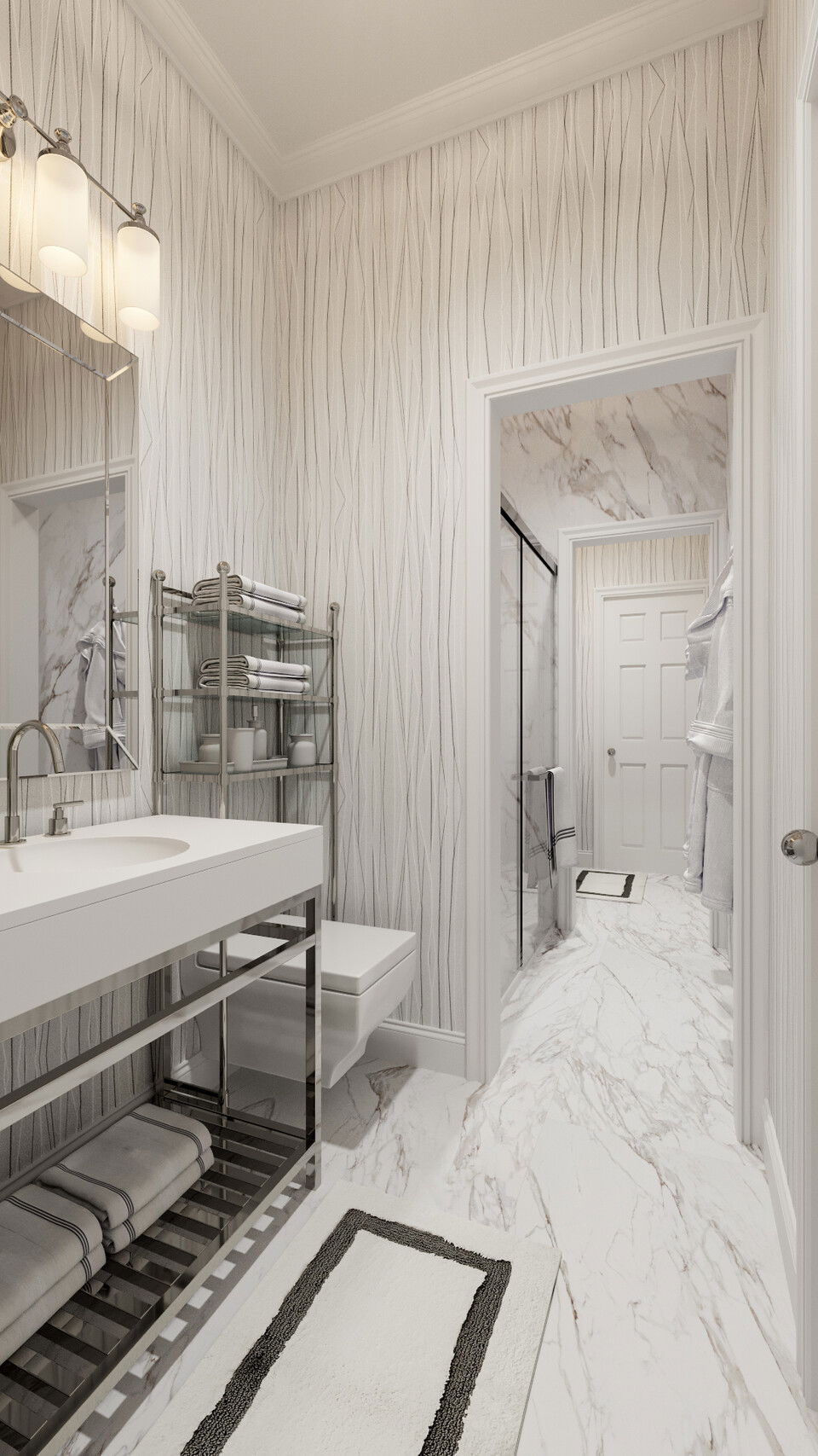 Masculine Bathroom Remodel
