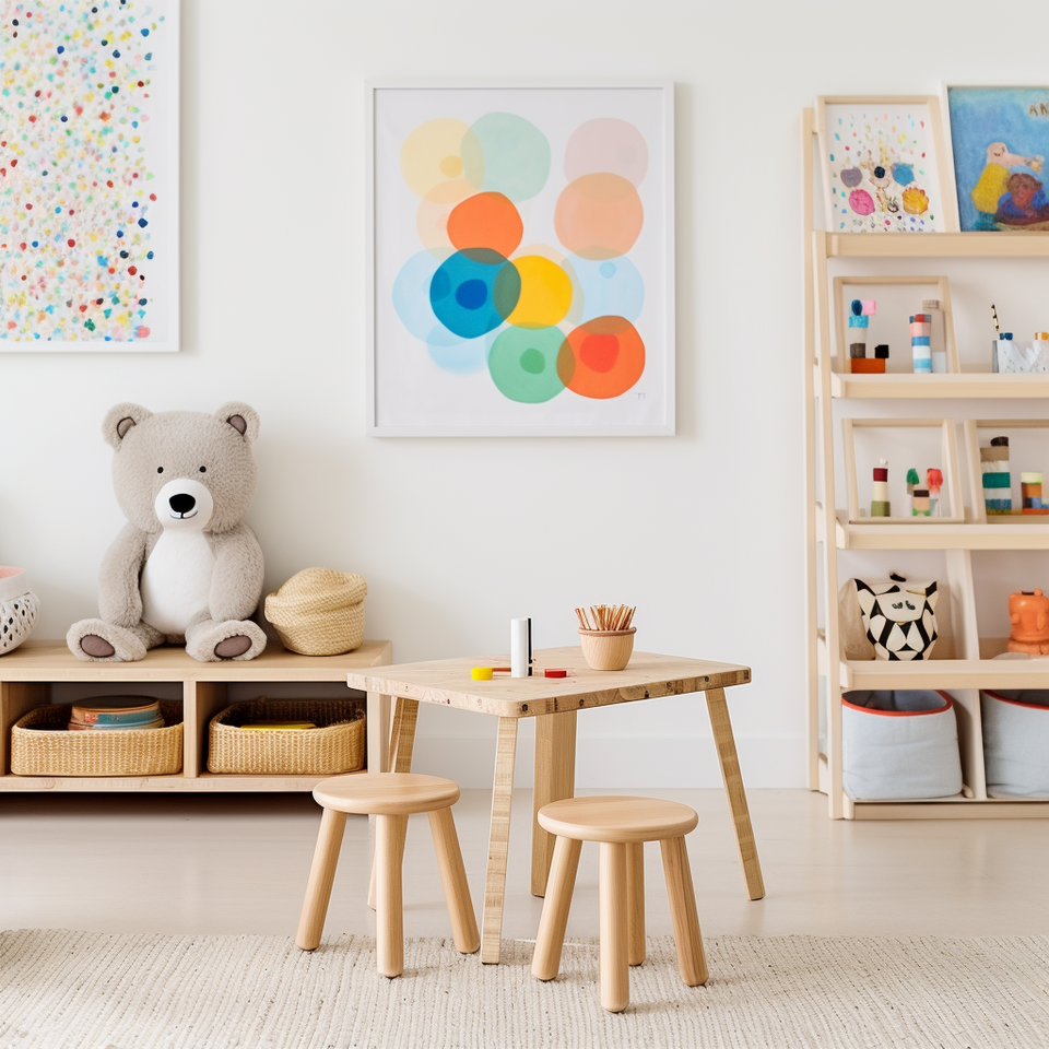 Modern  Playroom Decorating