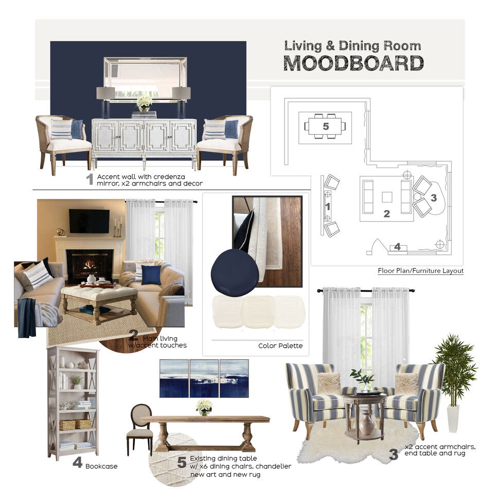 Neutral Transitional Living and Dining Room Marine H. Moodboard 1 thumb