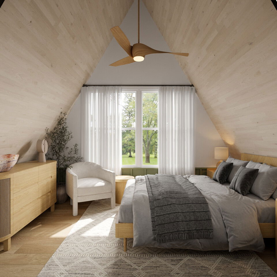 Online Designer Bedroom 3D Model 2