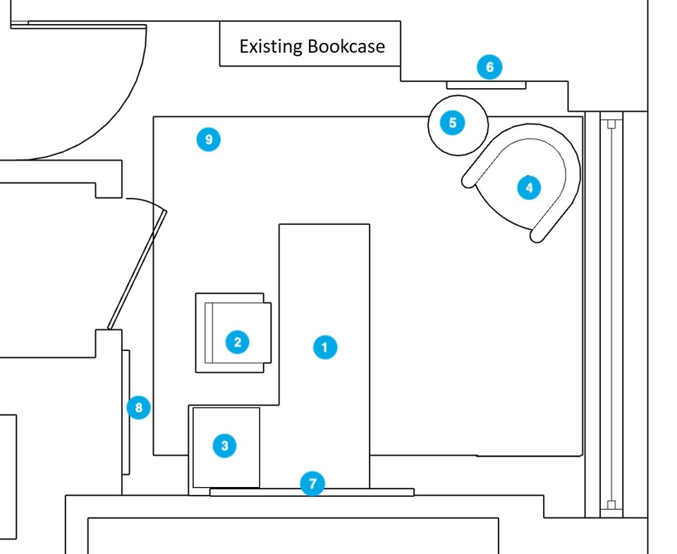 Online Designer Home/Small Office Floorplan