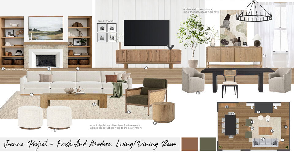 Modern Farmhouse Home Transformation Maya M. Moodboard 1 thumb