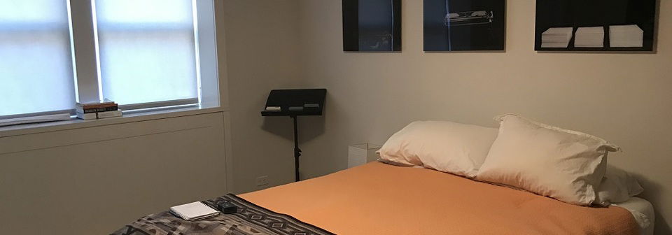 Eclectic Stylish Bedroom- Before Photo