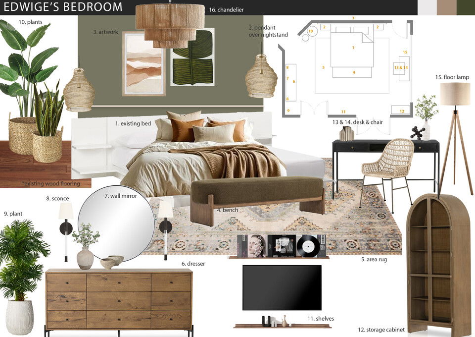 Modern Chic Home Design Renovation Jessica S. Moodboard 2 thumb