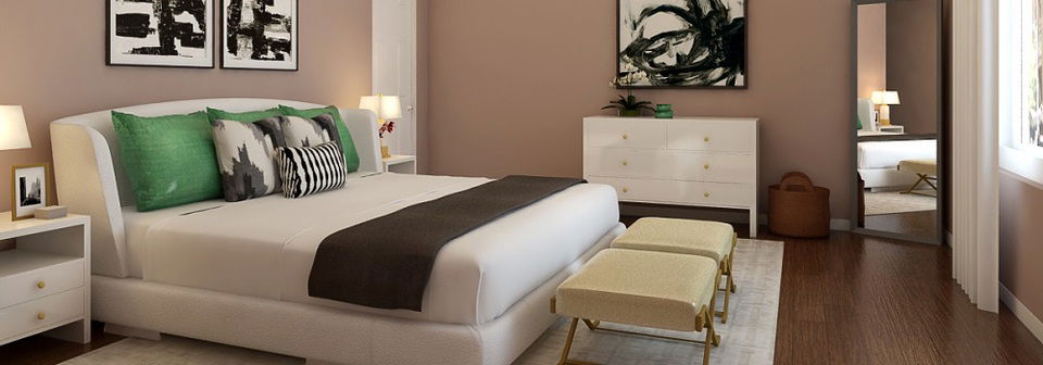 Amazing Master Bedroom Transformation- After Rendering