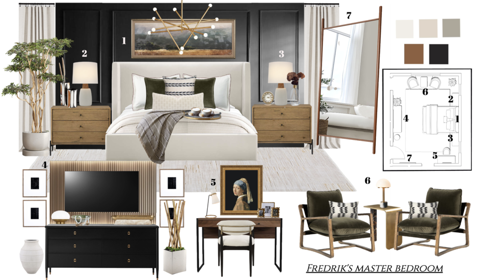 Contemporary Transitional Home Design Kamila A. Moodboard 2 thumb