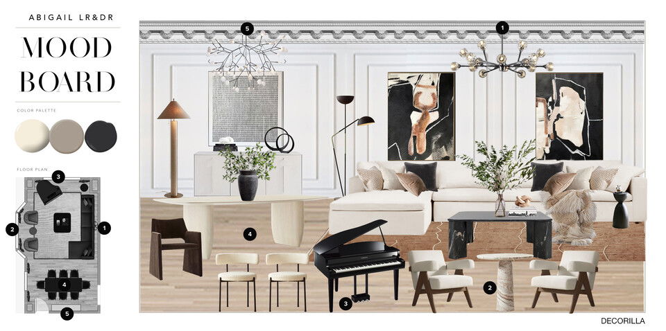 Upscale Condo Design with City Views Erika F. Moodboard 2 thumb