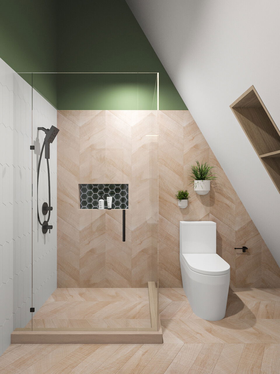 Online Designer Bathroom 3D Model 3