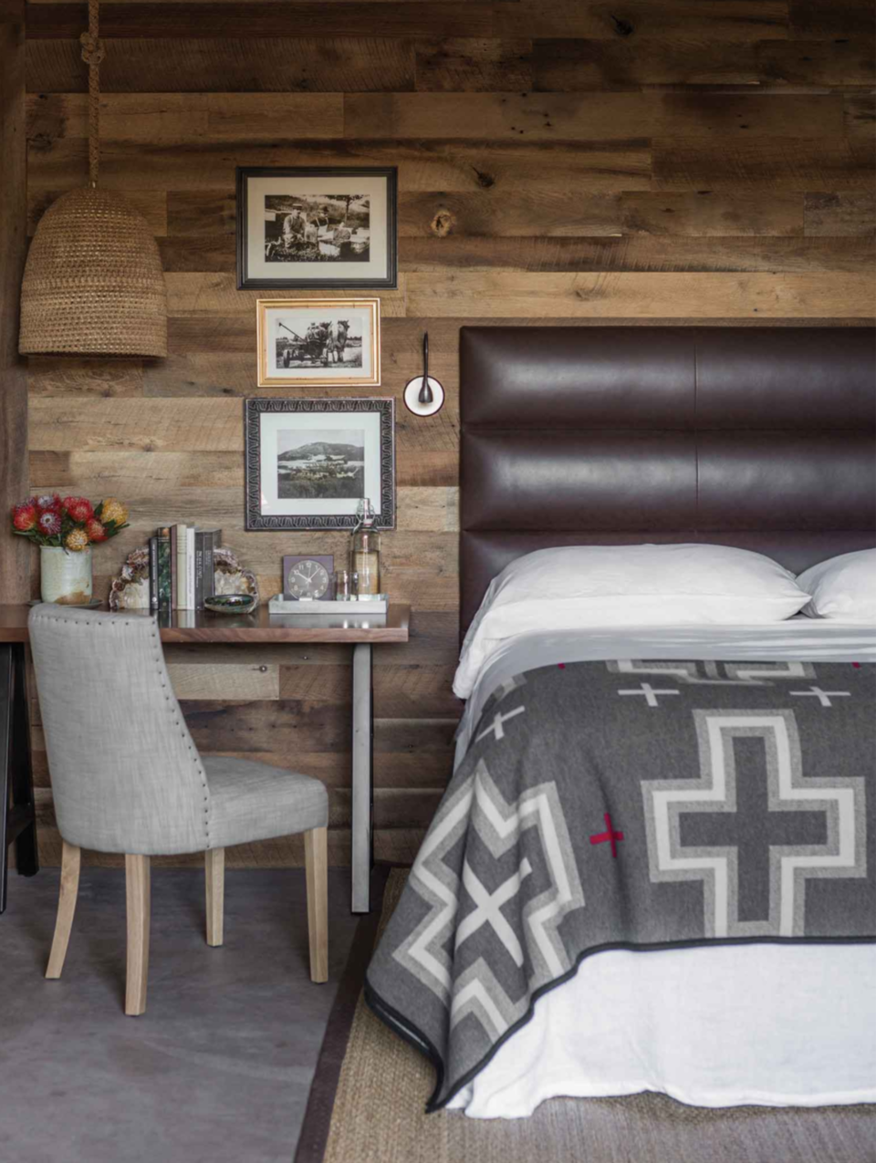 Boutique Hotel Rustic Bedroom Interior Design