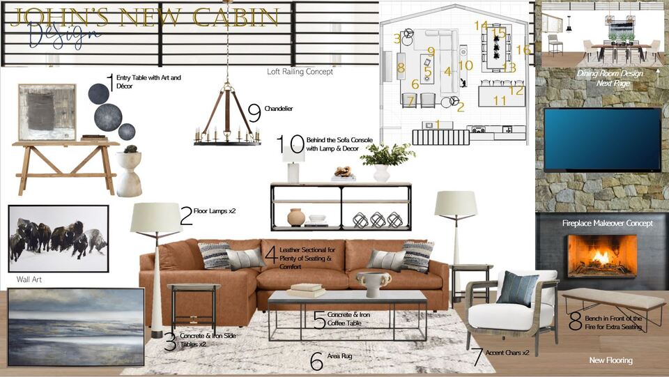 Modern Organic Home Retreat  Berkeley H. Moodboard 1 thumb