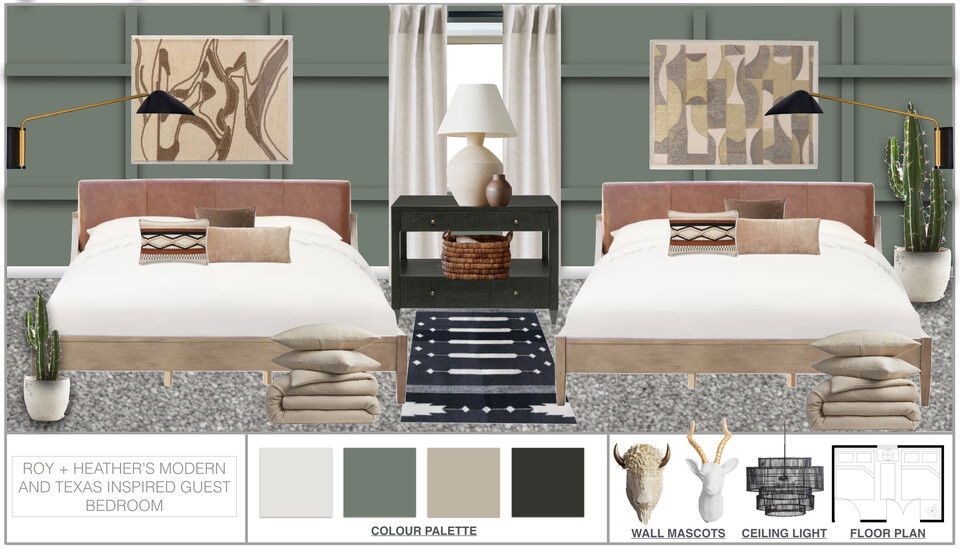 Eclectic Glam Texas Bedroom Designs Ryley B. Moodboard 2 thumb