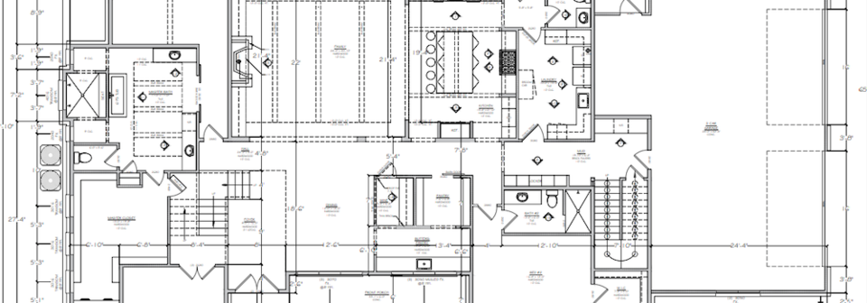 Modern and Elevated Interior for a New Built Home- Before Photo
