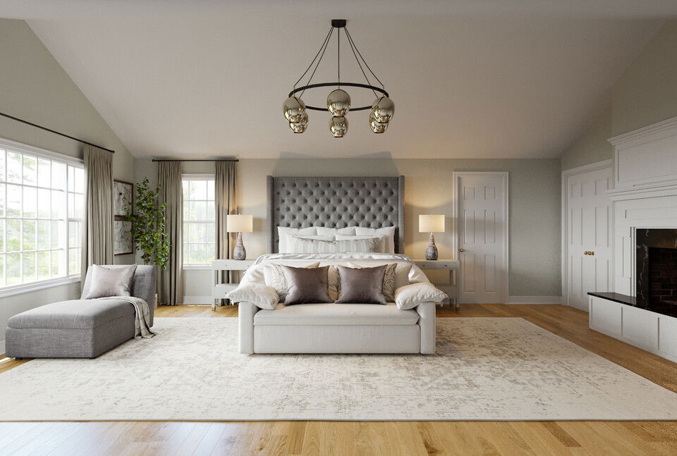 Sleek High End Bedroom Design
