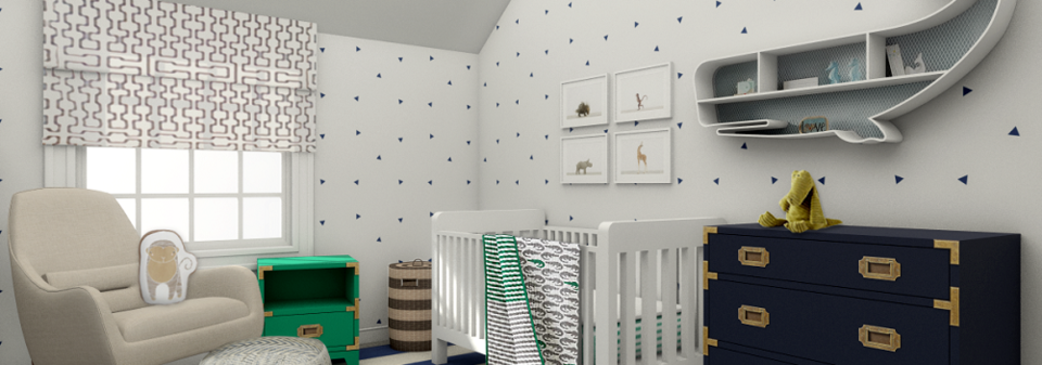 Fun Boys Room Interior Design- After Rendering