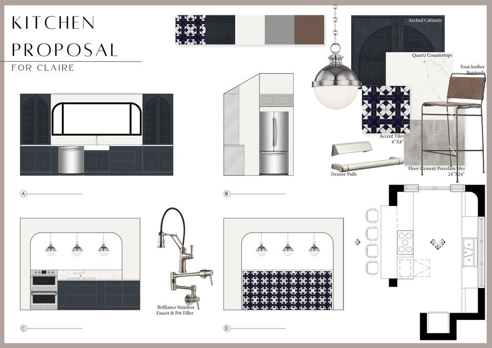 Vintage Kitchen Renovation Darya N. Moodboard 2 thumb