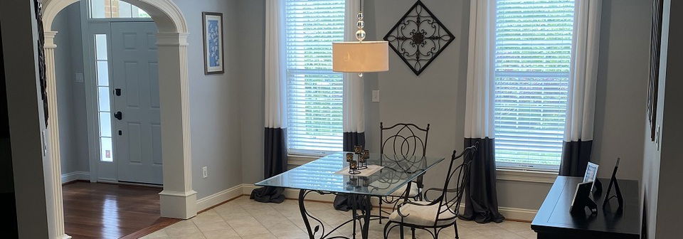 Transitional Breakfast Room Interior Design- Before Photo