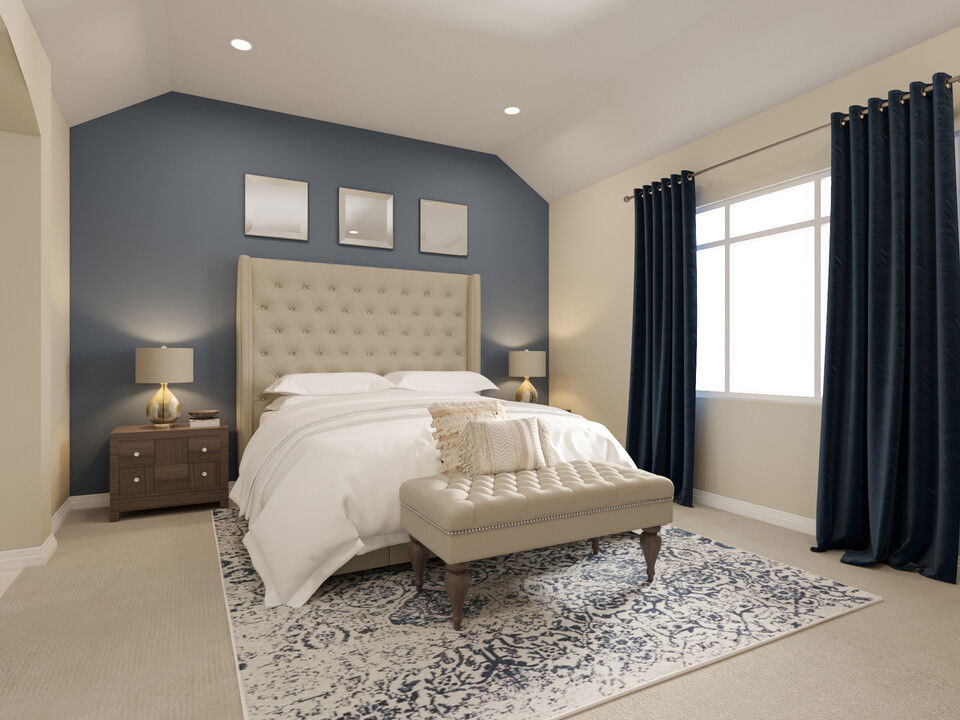 Online Designer Bedroom 3D Model 1