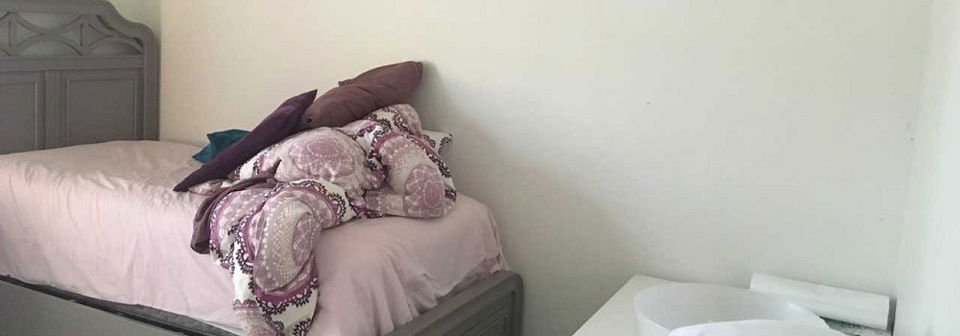 Sweet Femenine Bedroom Transformation- Before Photo