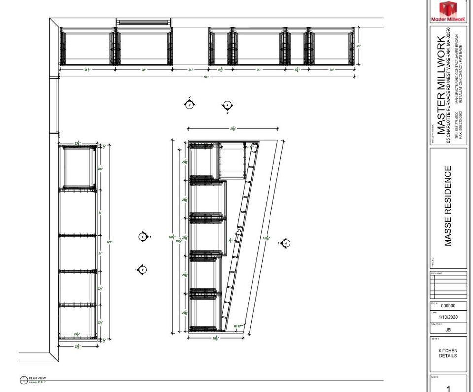 Online Designer Kitchen Floorplan