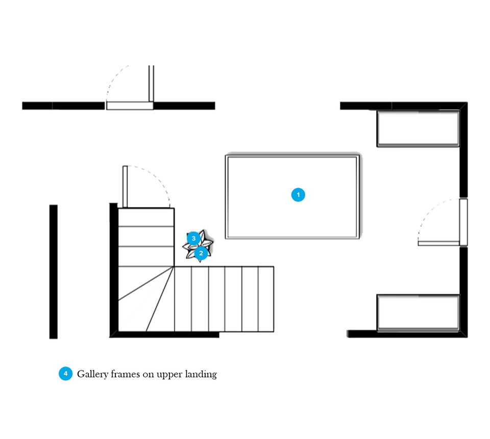 Online Designer Hallway/Entry Floorplan