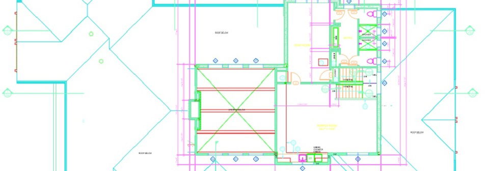 Transformación de la casa de huéspedes de arriba - Foto antes
