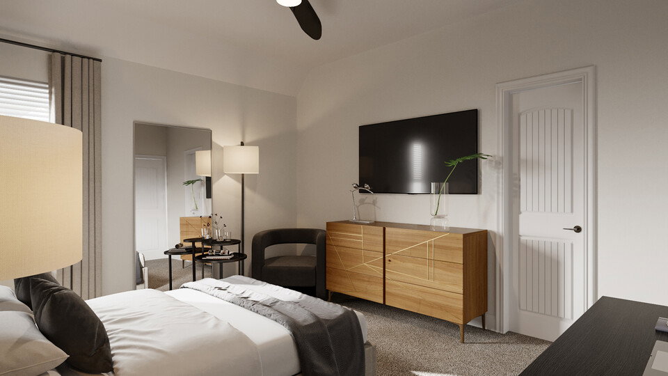 Modern & Sophisticated Bedroom Renovation